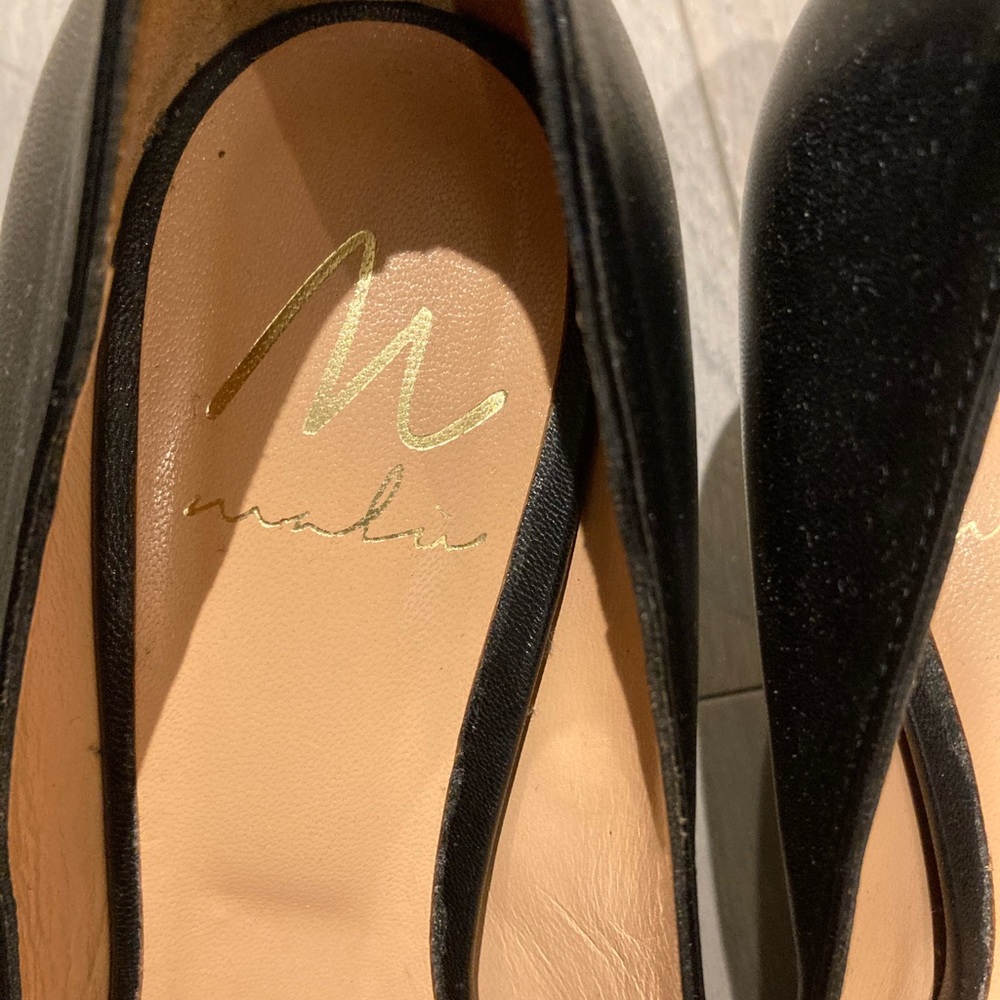 Black/python Italian pumps - Picture 8 of 10